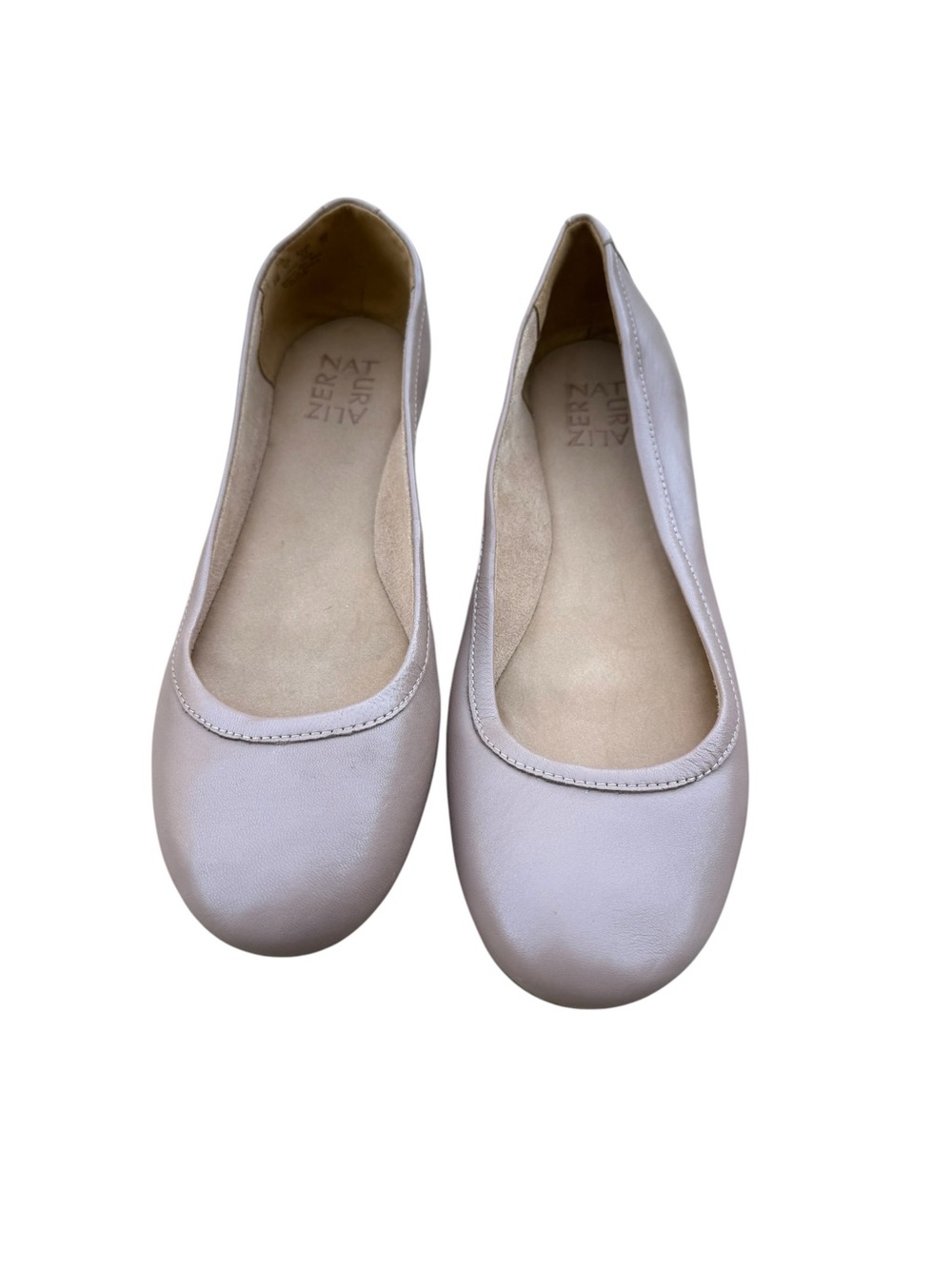 Naturalizer tan Leather Ballet Flats size 9M